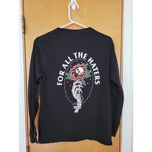 Boxset For All The Haters T-Shirt Unisex Size Small Skull Skeleton Black